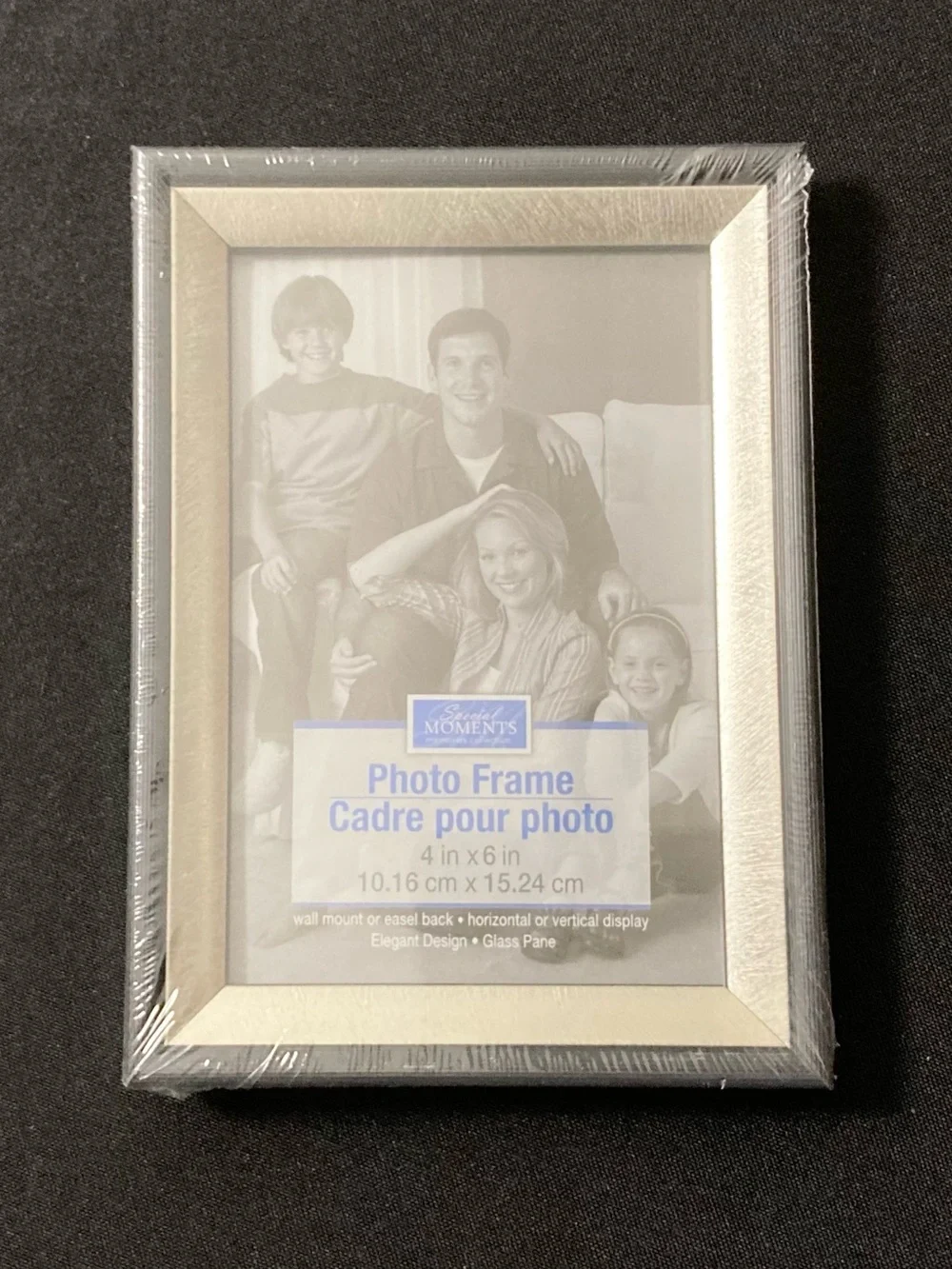 ⭐️ Special Moments Silver 4” x 6” Easel Back Picture Frame
